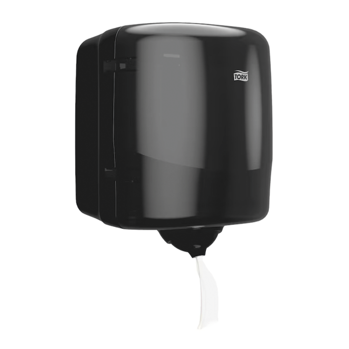 TORK Reflex™ dozownik do ręczników M4 centralnie dozowanych, obrotowa głowica, CZARNY