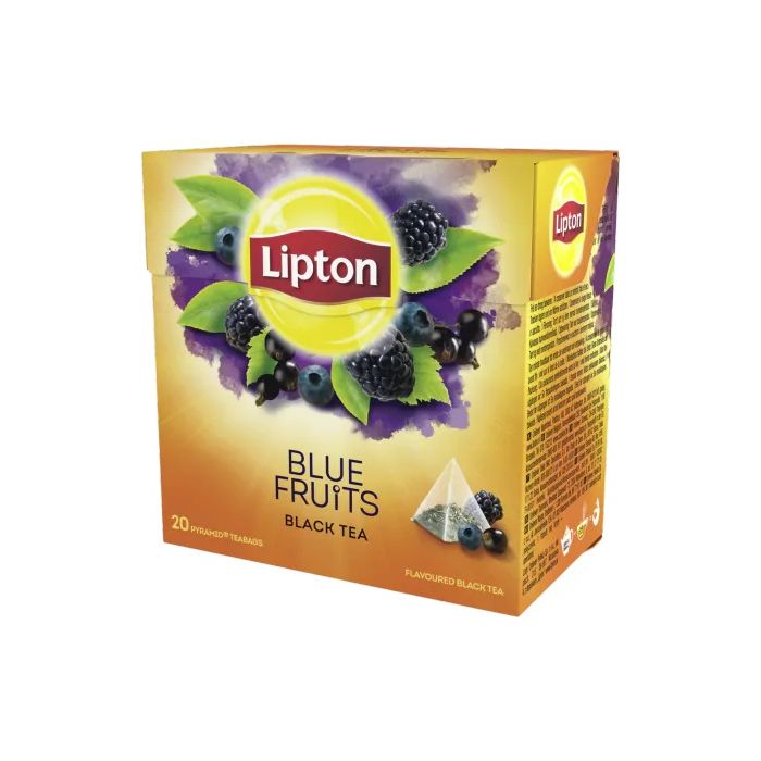 Herbata LIPTON owoce jagodowe, piramidki, 20 torebek, op. 1 szt.
