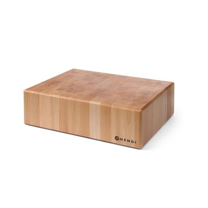 Butcher block, wooden, without base 200