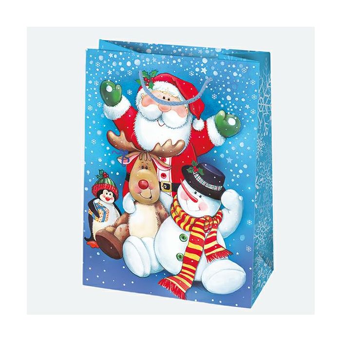 Decorative bags T10 STARS set of 20 34/48cm, 10pcs. (k/12)