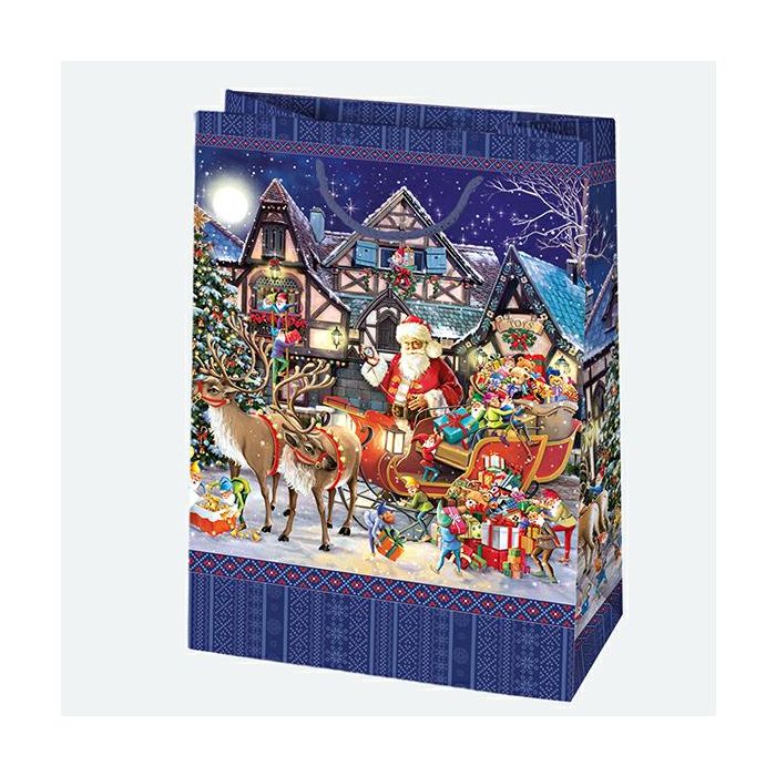 Decorative bags T10 STARS set of 20 34/48cm, 10pcs. (k/12)