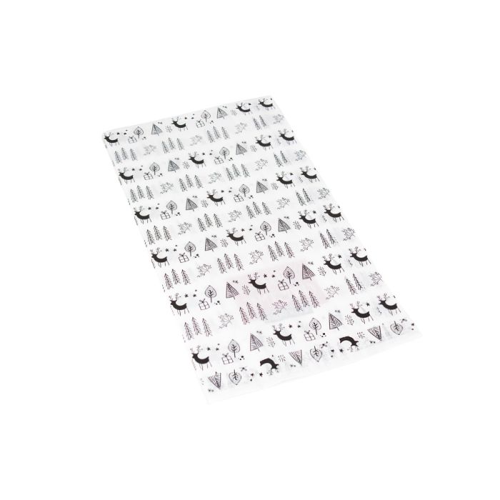 Torba biała 150x65x290 Nadruk Merry Christmas op.1000szt.
