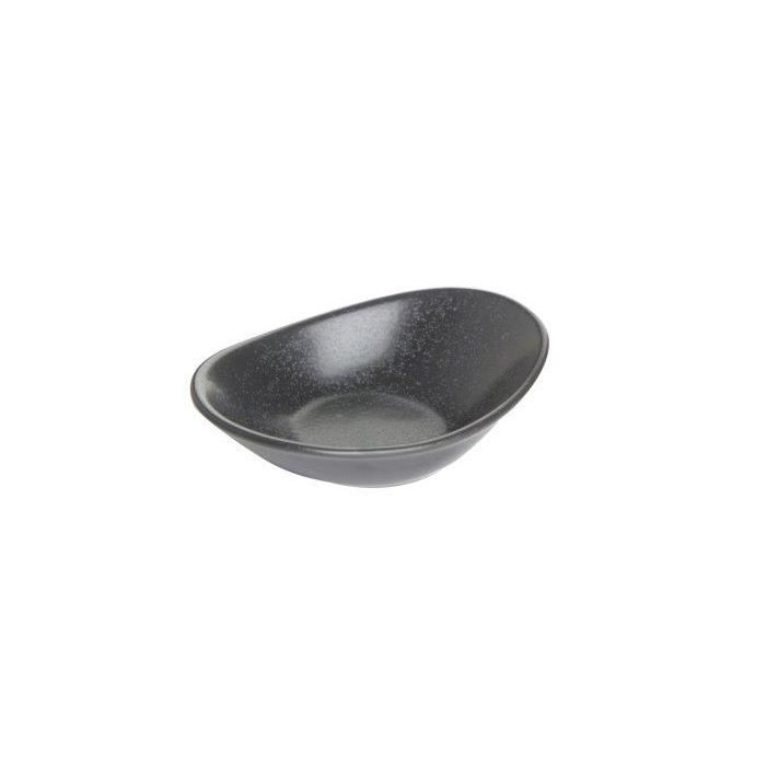 Fine Dine Mini Oval dish Coal diameter 110mm - kod 04ALM001631