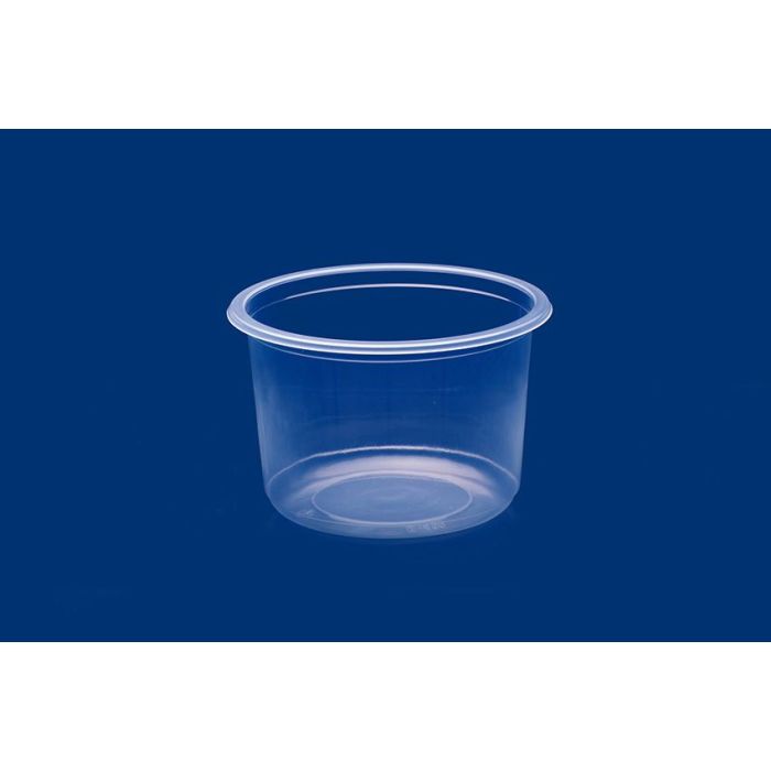 Round container diameter 115 colourless - soup, salad, salad, salad, hot sauce 450ml, 50 pieces