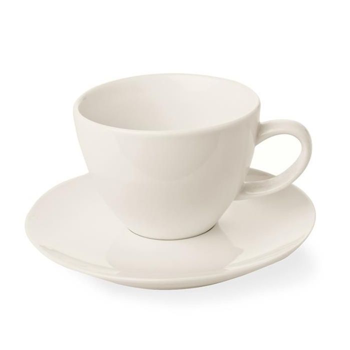 Fine Dine Elegant cup with saucer Crema 70ml - code 770399