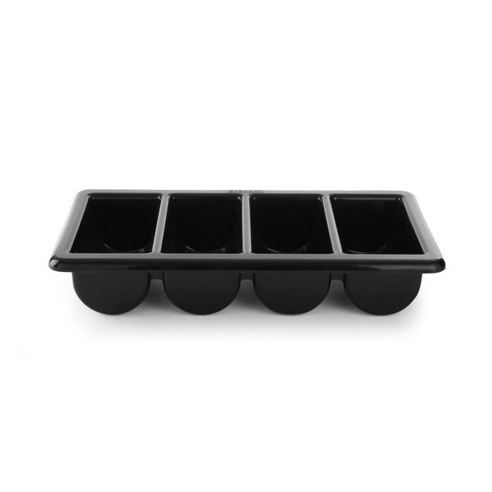 Cutlery Container GN 1/1 - 4-Piece Black