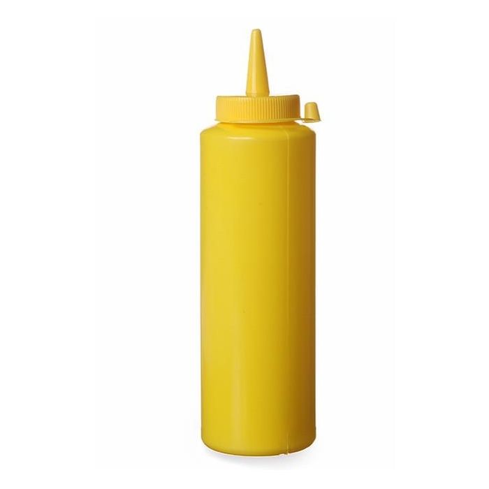 Cold sauce dispenser, 0.70 l capacity red, 3 pcs. - code 557952