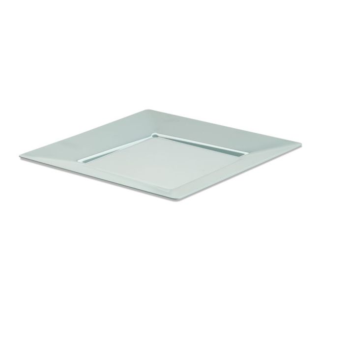 PS 230mm premium rectangular plate ESTIVO op.25pcs. (k/4) green REUSABLE