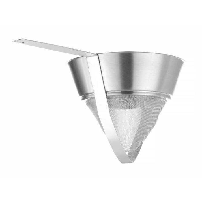 Chinese conical sieve with mesh reinforced 250mm dia.