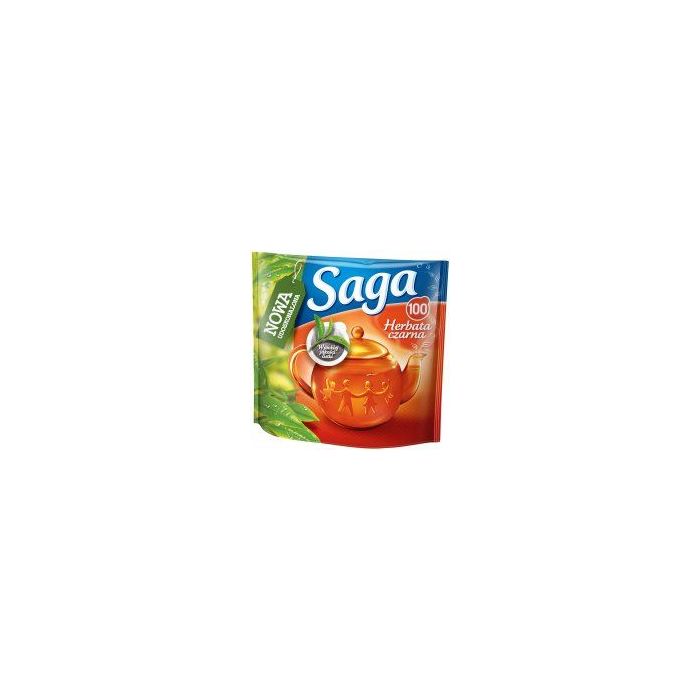 Herbata Saga Ekspresowa, 100 torebek, op. 1 szt.