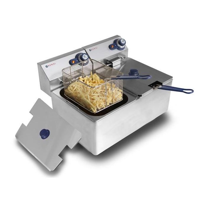 Blue Line deep fryer, 2x4 l - code 205846