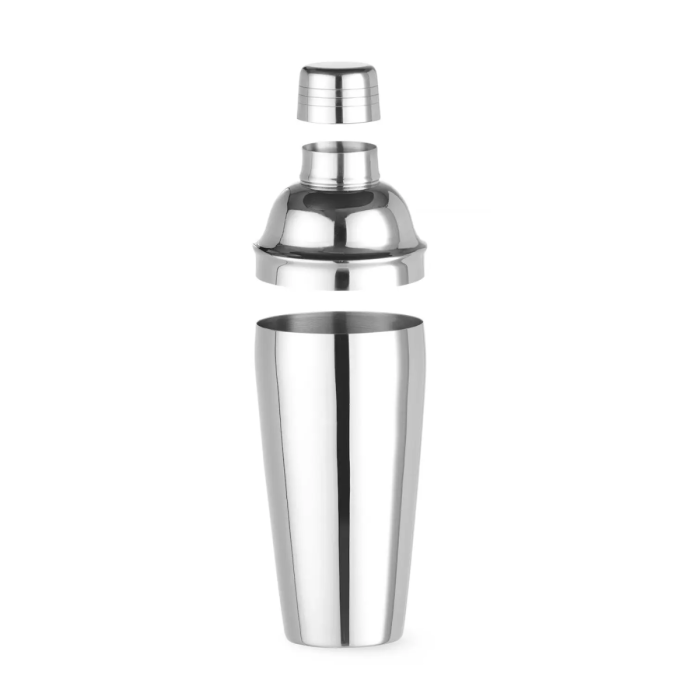 Shaker do koktajli 0,75l stal nierdzewna 3-częściowy