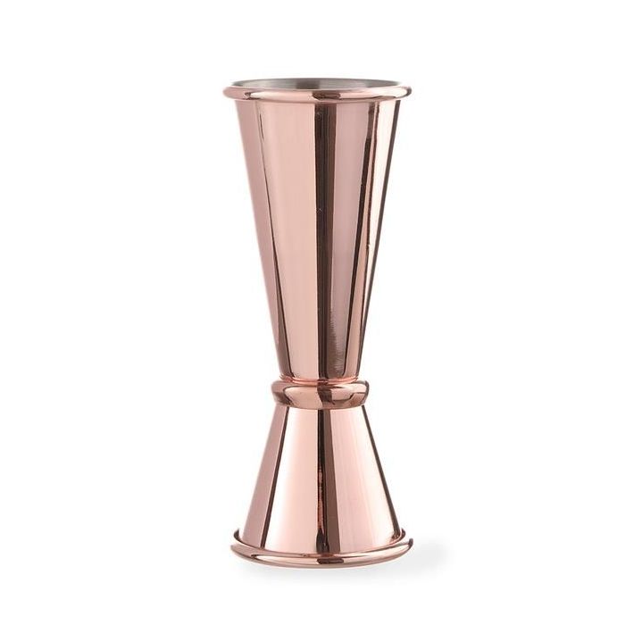 Copper bar measuring cup - 25 ml + 50 ml - code 593332