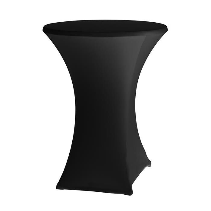 Obrus okrągły Symposium czarny ø850x(H)1150mm