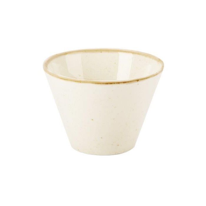 Fine Dine Conical bowl Sand 400 ml - kod 04ALM001438