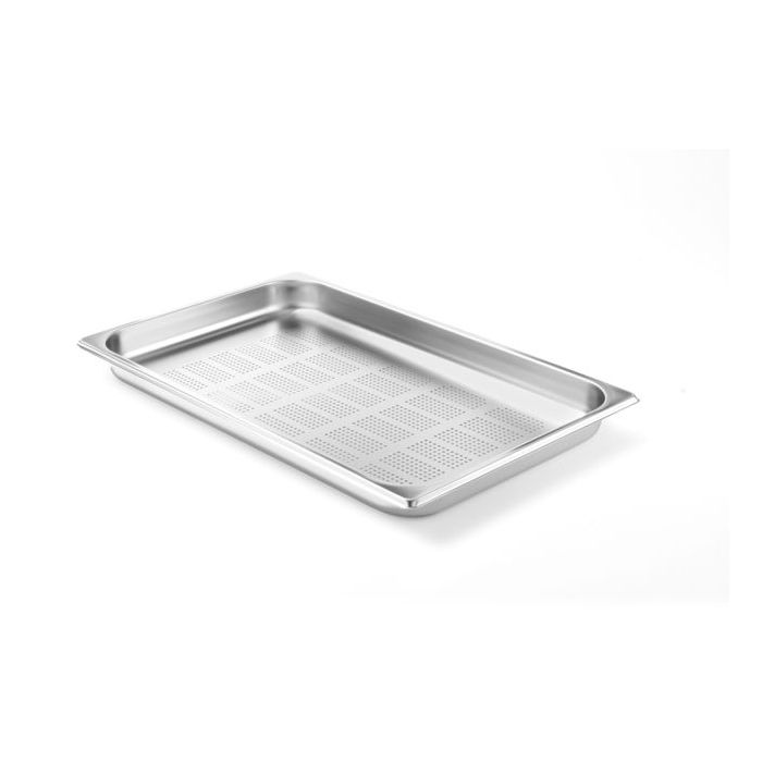 Pojemnik Gn 1/1 - Perforowany - 530X325 Mm  Wysokość 40 Mm