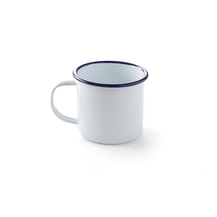 Enamel mug with handle ø70(H)50 120 ml - code 621318