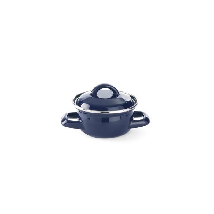 Soup and sauce pot with lid Black 0.8 L