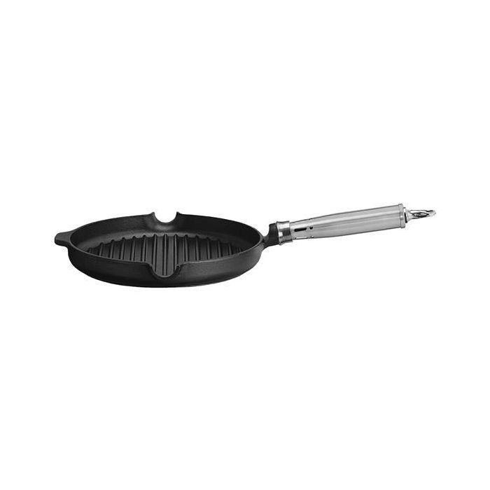 Patelnia żeliwna do grillowania - śr. 250 mm