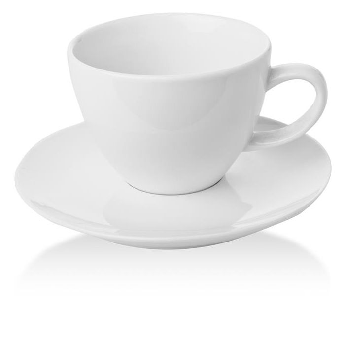 Elegant cup with saucer Bianco 2