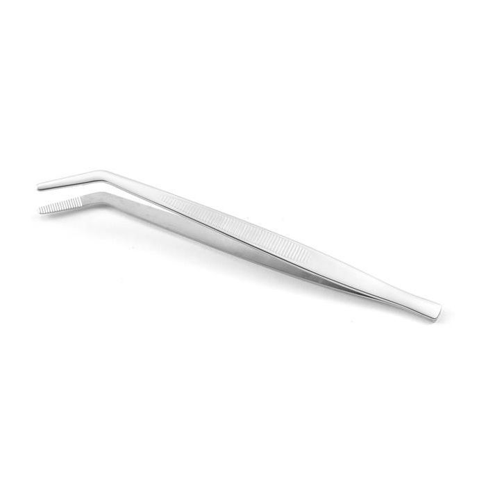 Catering tweezers curved 160 mm - Code 680070