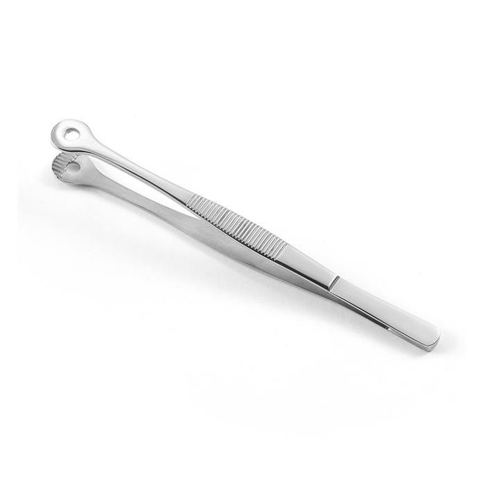 Catering tweezers with round tips 150mm - code 680124