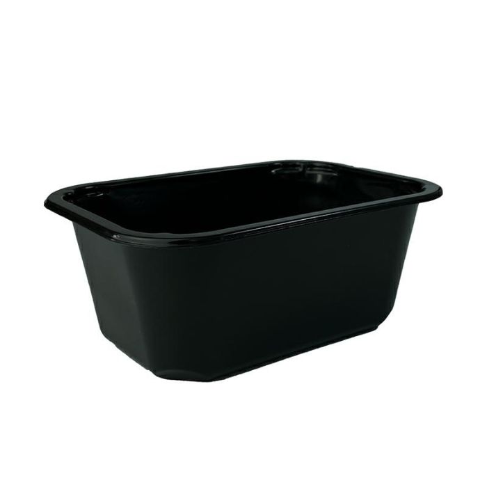 T B 160/112/1 H66 G seal pack of 432pcs capacity 550ml height 6.6cm black, unlined, smooth Small