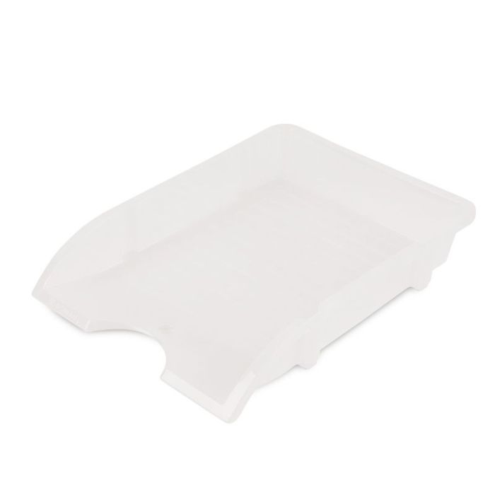 Desk Letter Tray DONAU, shatterproof, PP, A4, white