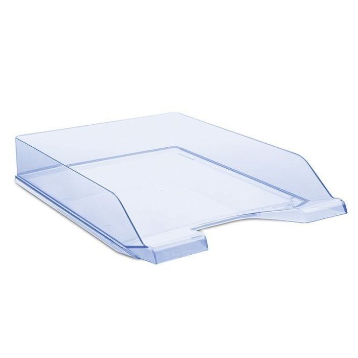 Desktop Letter Tray DONAU, polystyrene, A4, standard, blue