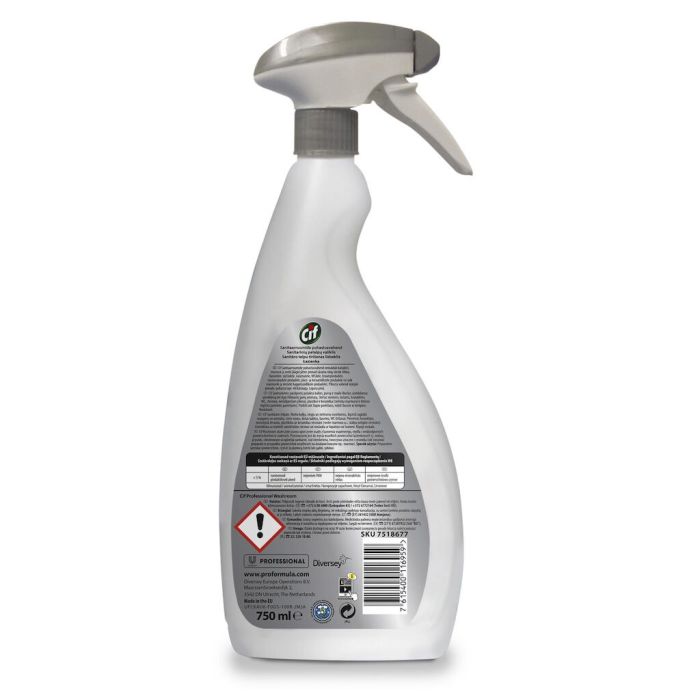 Cif Pro Formula Washroom 750ml - preparat do usuwania zabrudzeń z powierzchni łazienkowych