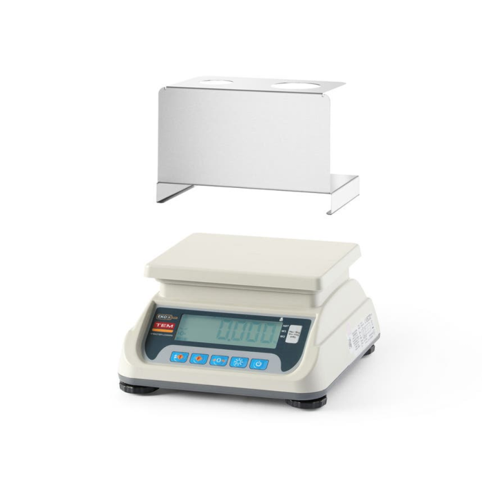 LCD ice cream scales with RS232 and legalisation, HENDI, 255x264x(H)244mm