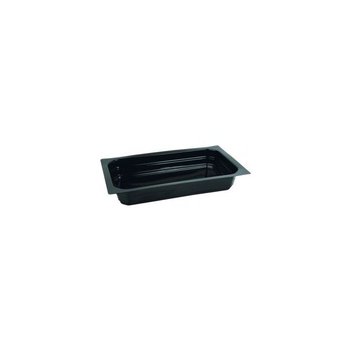 DUNI container PP 1/4GN black unsplit 265x162x40, price per package 225pcs