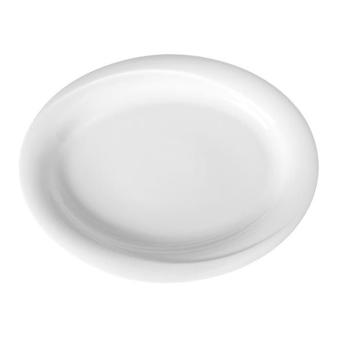 Półmisek owalny Porcelana Exclusiv 340x270 mm [1 szt.]