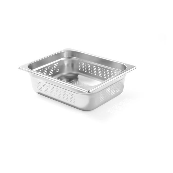 Pojemnik Gn 1/2 - Perforowany - 530X325 Mm  Wysokość 65 Mm