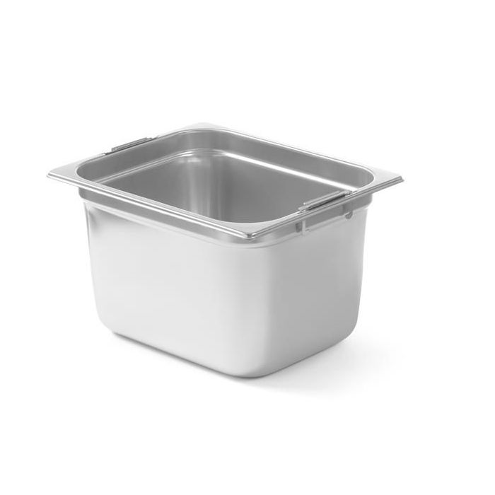 Gn 1/2 Container with Retractable Handles - 325X265 Mm