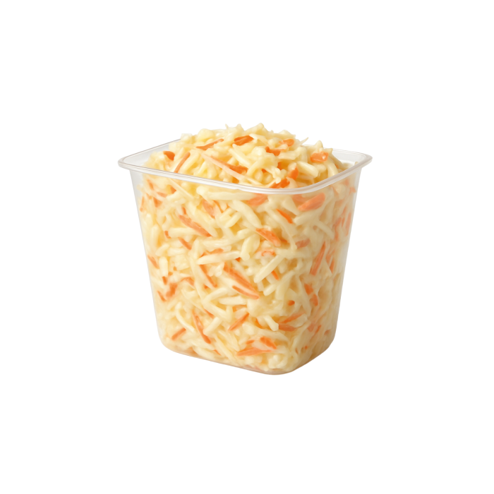 P-BOX KFB container, free space PP 500 ml, pack of 100 (k/10) PRA500, REUSABLE