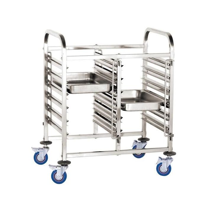 Cart for container transport - double 12xGN 1/1 - code 810569
