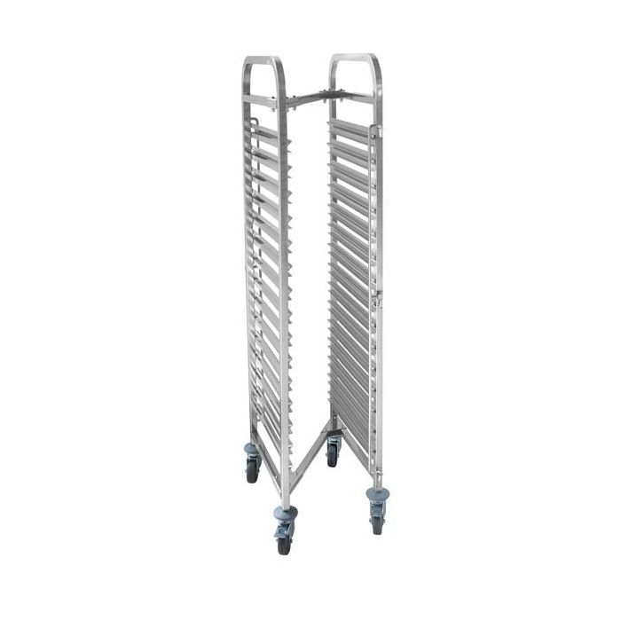 Compact cart for container transport - 15x GN 1/1 - code 810606