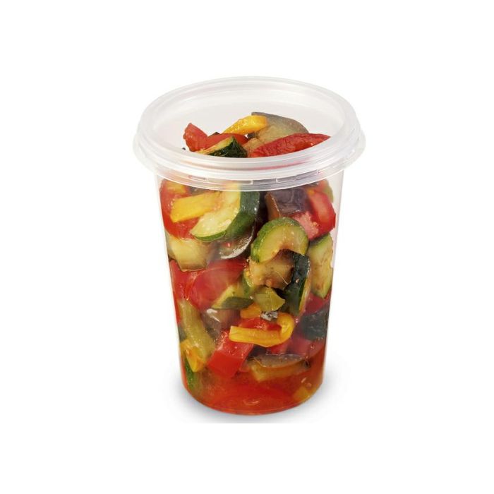 ANIS 8119C PP 750ml container 50pcs fi115mm transparent (k/10)