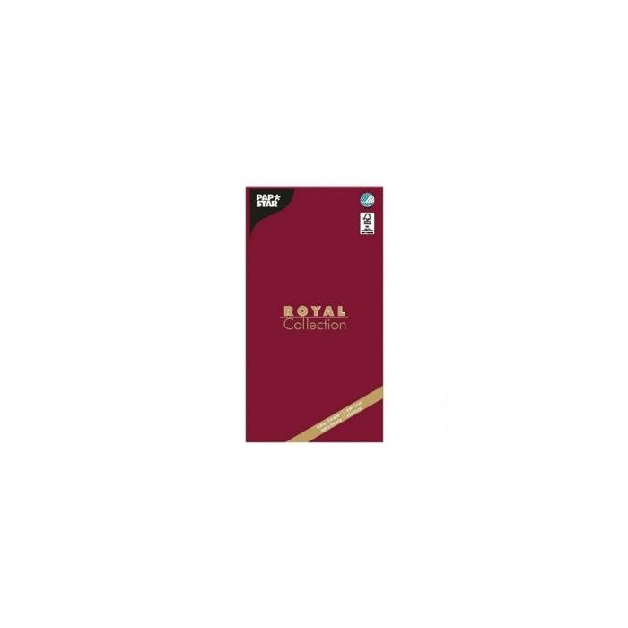 Obrus PAPSTAR Royal Collection 120x180 bordowy(10)
