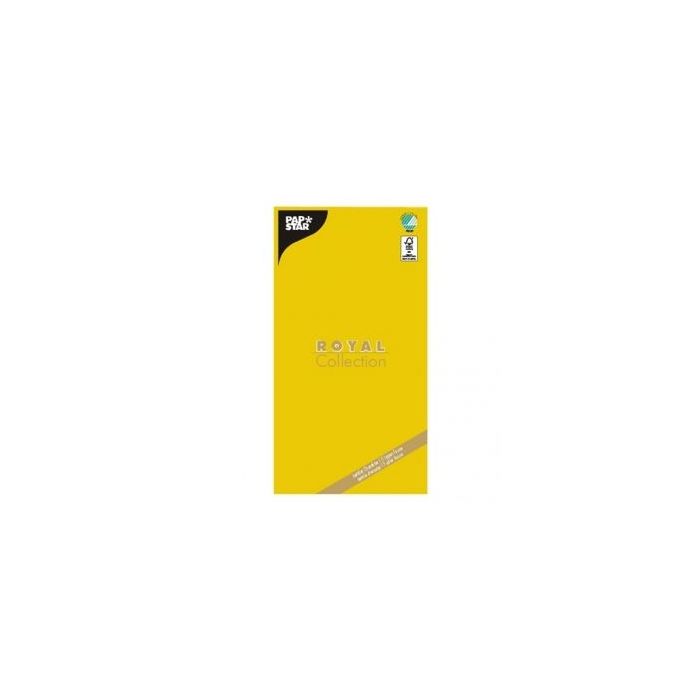 Tablecloth PAPSTAR Royal Collection 120x180 yellow