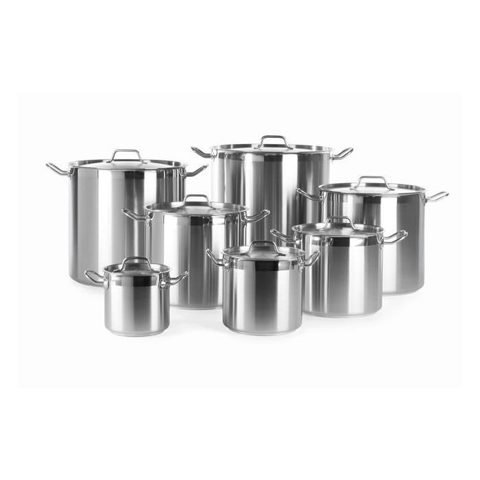 High pot Profi Line with lid, base