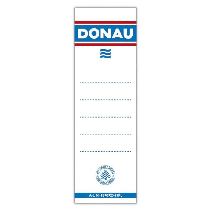 Spine Insert Labels for DONAU Binder, 48x153mm, double-sided, 20pcs