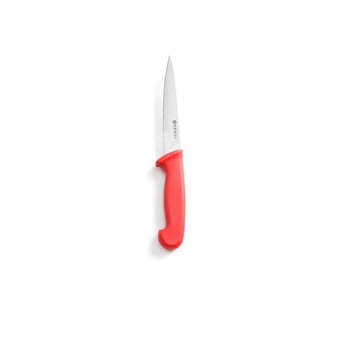 Nóż do filetowania HACCP - 150 mm, czerwony - kod 842522