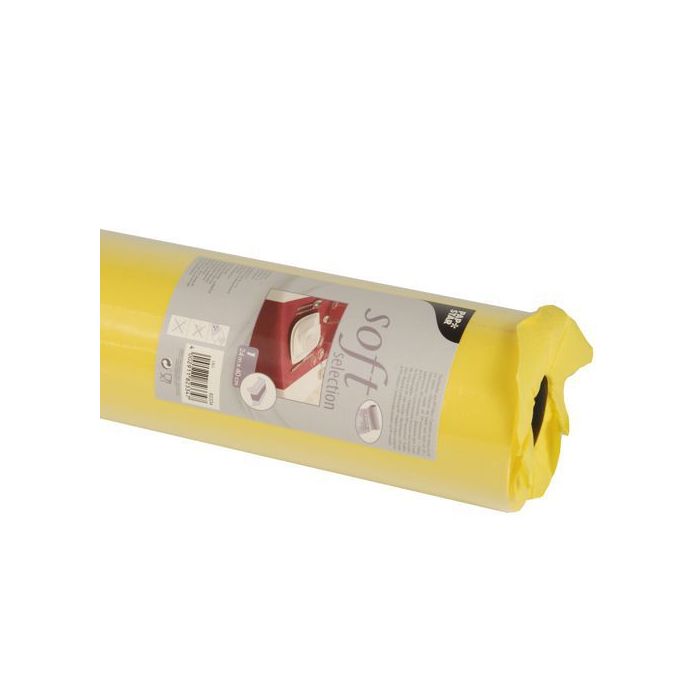 Bieżnik PAPSTAR Soft Selection, w rolce 24m/40cm żółty, włóknina