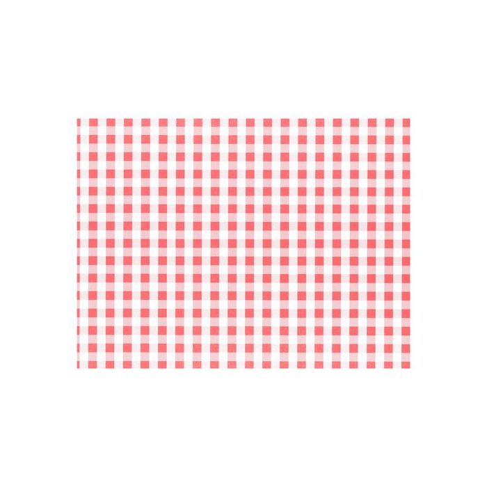 Table mats Vichy 30x40 100 pcs, red grid