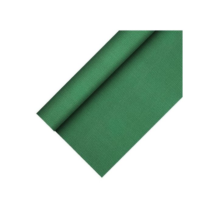 Tablecloths non-woven, PAPSTAR soft selection plus", size 25m/1,18m colour: dark green"