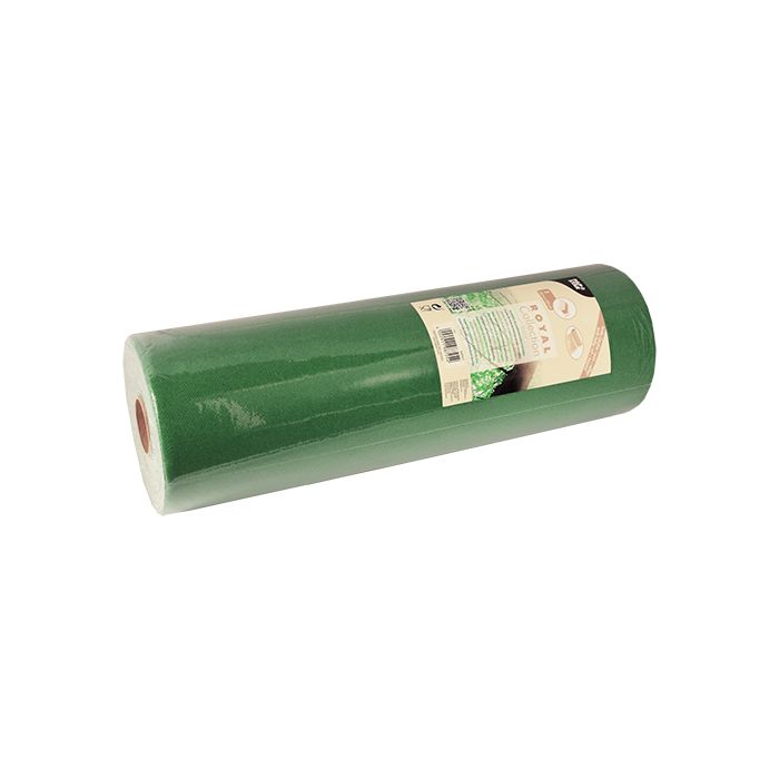 RC runner in roll 24m/40cm dark green.  Royal Colletction, tissue paper (k/4)