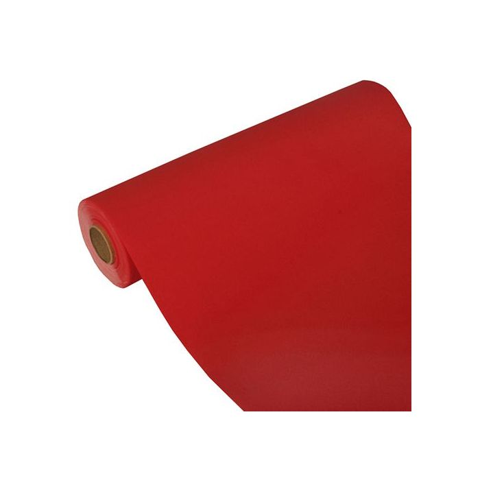 PAPSTAR ROYAL Collection runner in roll 24m/40cm red, tissue paper