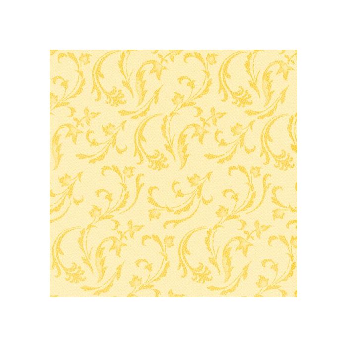 Serwetki PAPSTAR Royal Collection Damascato 40x40 żółte, opakowanie 50szt